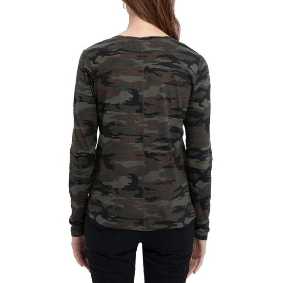 Social Standard by Sanctuary Dylan Scoop Tee, M, Camo, NWT - Picture 3 of 13